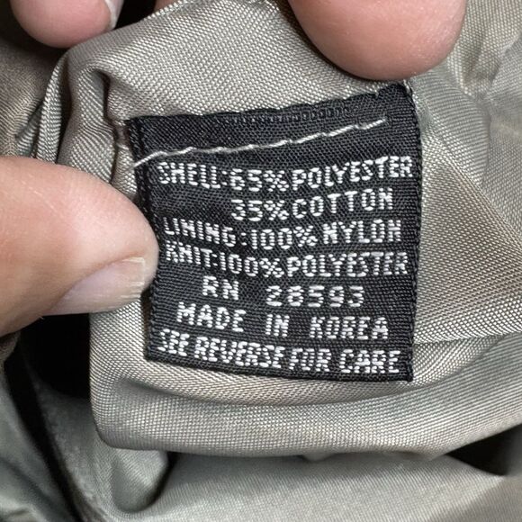 Vintage Members Only Bomber Jacket - Taupe - 44L - Picture 12 of 12